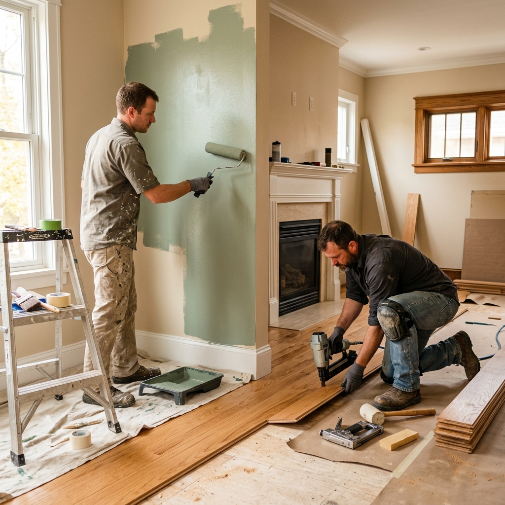 Painting and Flooring